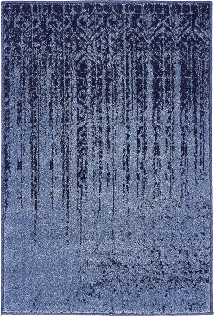 Carpet "Good Times " Rectangular Blue