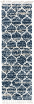 Carpet "Top Shag" Runner Blue
