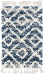 Carpet "Top Shag" Rectangular Blue
