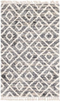 Carpet "Top Shag" Rectangular Gray