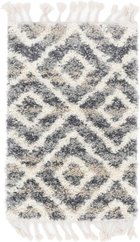 Carpet "Top Shag" Rectangular Gray