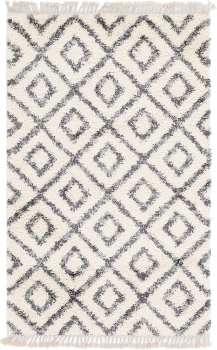 Carpet "Top Shag" Rectangular Ivory