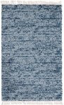 Carpet "Top Shag" Rectangular Blue