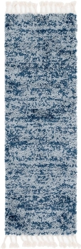 Carpet "Top Shag" Runner Blue