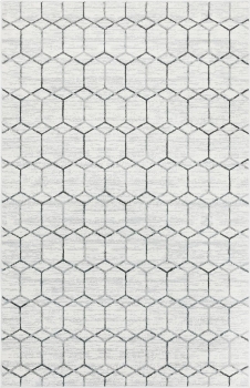 Carpet "Titan Trellis" Rectangular Ivory