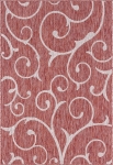 Carpet "Outdoor Beauties " Rectangular Rust Red