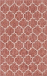 Carpet "Outdoor Crosses" Rectangular Rust Red