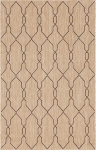 Carpet "Outdoor Crosses" Rectangular Tan