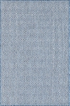 Carpet "Outdoor Crosses" Rectangular Navy Blue