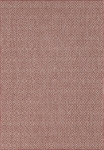 Carpet "Outdoor Crosses" Rectangular Rust Red