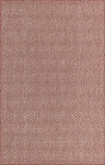 Carpet "Outdoor Crosses" Rectangular Rust Red