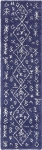 Carpet "Temara Shag" Runner Navy Blue