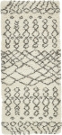 Carpet "Temara Shag" Runner Ivory
