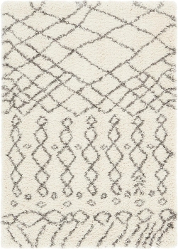 Carpet "Temara Shag" Rectangular Ivory