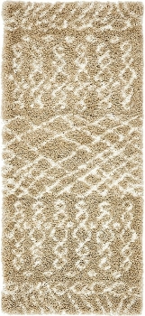 Carpet "Temara Shag" Runner Tan