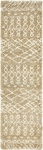 Carpet "Temara Shag" Runner Tan
