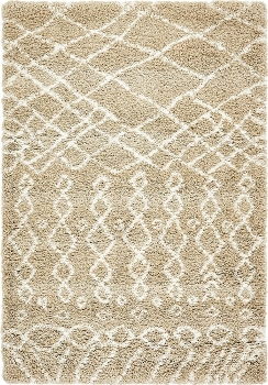 Carpet "Temara Shag" Rectangular Tan