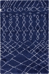 Carpet "Temara Shag" Rectangular Navy Blue