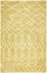 Carpet "Temara Shag" Rectangular Yellow