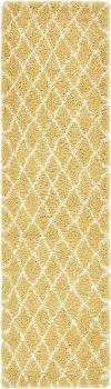 Carpet "Temara Shag" Runner Yellow