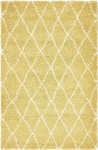 Carpet "Temara Shag" Rectangular Yellow