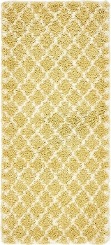 Carpet "Temara Shag" Runner Yellow