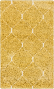 Carpet "Temara Shag" Rectangular Yellow