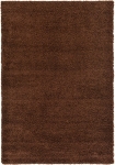 Carpet "Shaggy Shag " Rectangular Chocolate Brown