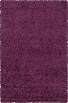 Teppich "Shaggy Shag" Rechteckig Aubergine Lila