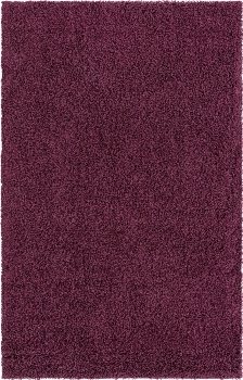 Carpet "Shaggy Shag " Rectangular Eggplant Purple