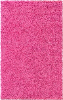 Carpet "Shaggy Shag " Rectangular Bubblegum Pink