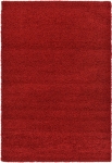 Carpet "Shaggy Shag " Rectangular Cherry Red