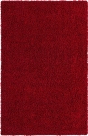Carpet "Shaggy Shag " Rectangular Cherry Red