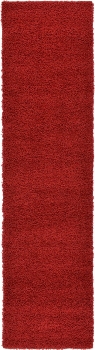 Carpet "Shaggy Shag " Runner Cherry Red