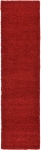 Carpet "Shaggy Shag " Runner Cherry Red