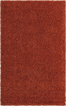 Carpet "Shaggy Shag " Rectangular Terracotta