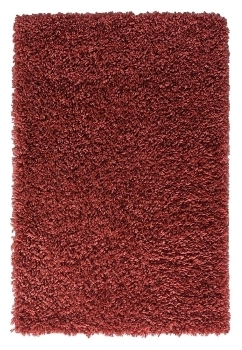 Teppich "My Shaggy" rechteckig weinrot