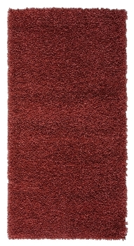 Teppich "My Shaggy" rechteckig weinrot
