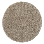 Teppich "My Shaggy" rund beige