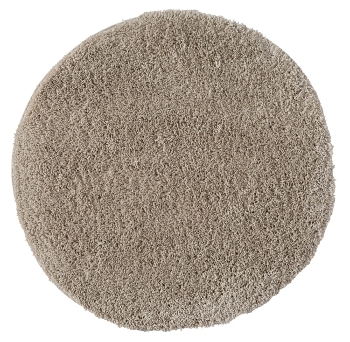 Teppich "My Shaggy" rund beige