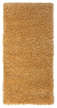 Teppich "My Shaggy" rechteckig goldgelb