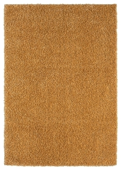 Teppich "My Shaggy" rechteckig goldgelb