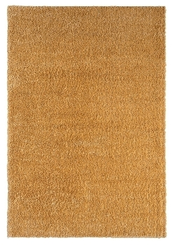 Teppich "My Shaggy" rechteckig goldgelb