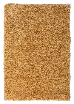 Teppich "My Shaggy" rechteckig goldgelb