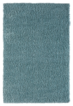 Teppich "My Shaggy" rechteckig hellblau