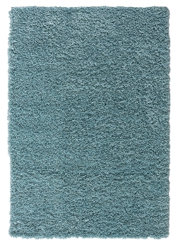 Teppich "My Shaggy" rechteckig hellblau