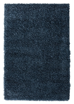 Teppich "My Shaggy" rechteckig dunkelblau