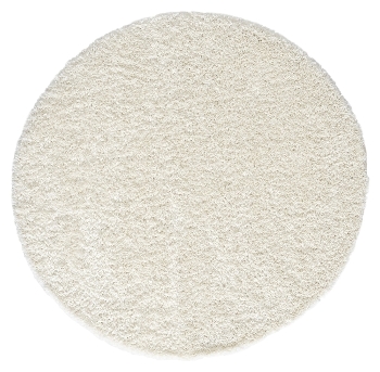 Teppich "My Shaggy" rund creme