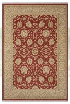 Teppich "Maryam 1" rechteckig weinrot