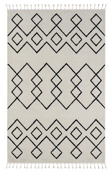 Teppich "Moroccan Dream" rechteckig weiß